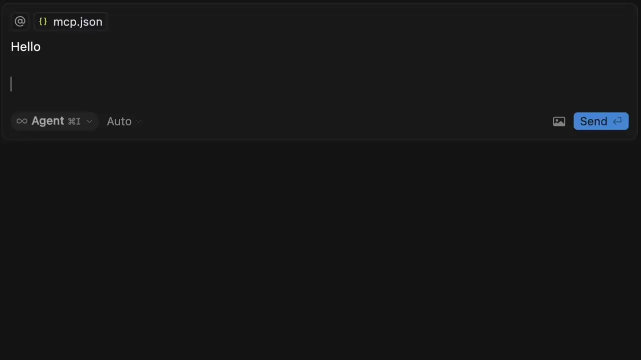 A screen recording of an interaction with the Tigris MCP server running in Cursor.